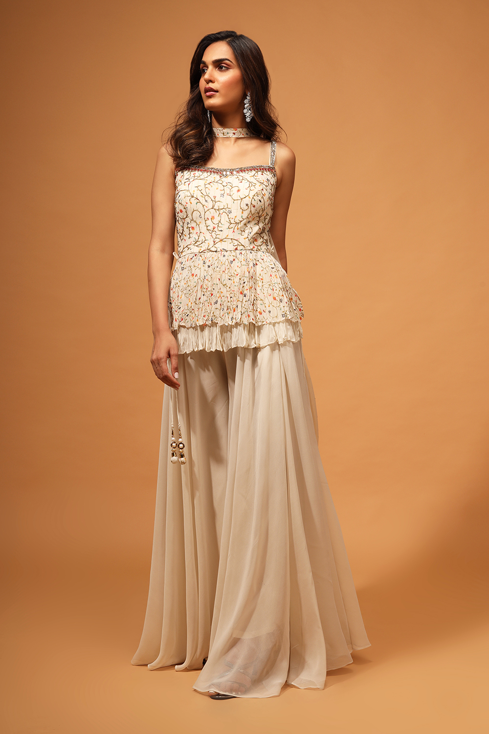 Indian Pakistani Ready To Wear Dress 3 Piece Party Wedding Dress Peplum |  eBay