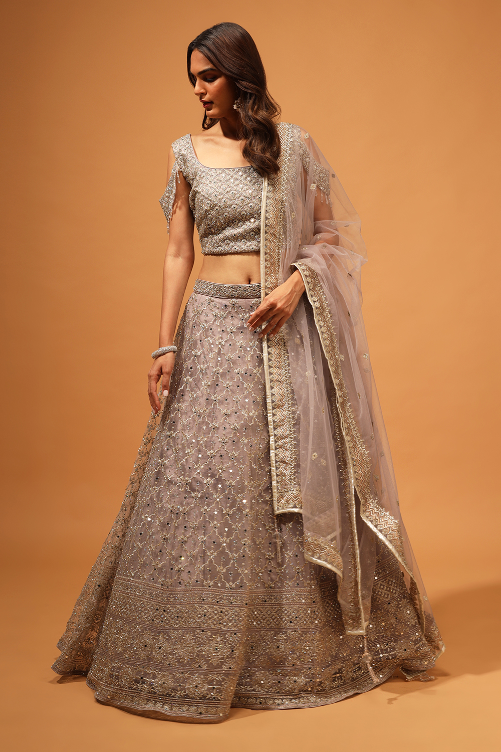 Engagement, Mehendi Sangeet, Wedding Red and Maroon color Silk fabric Ready  to Wear Lehenga : 1879283