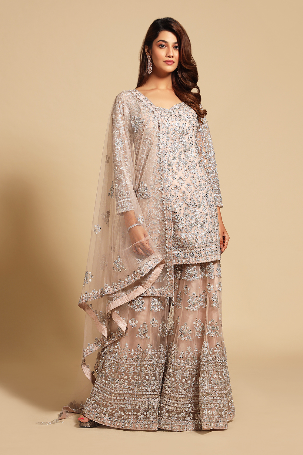 Indian Dresses With Palazzo Pants | Maharani Designer Boutique