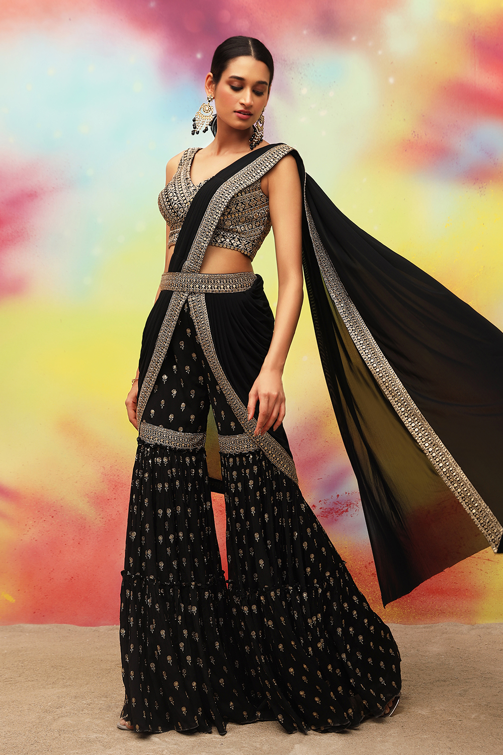 Pant Saree  All You Need to Know About Wearing a Pant Style Saree